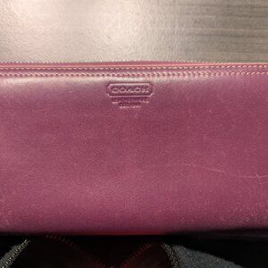 Coach Long Zip-Around Wallet